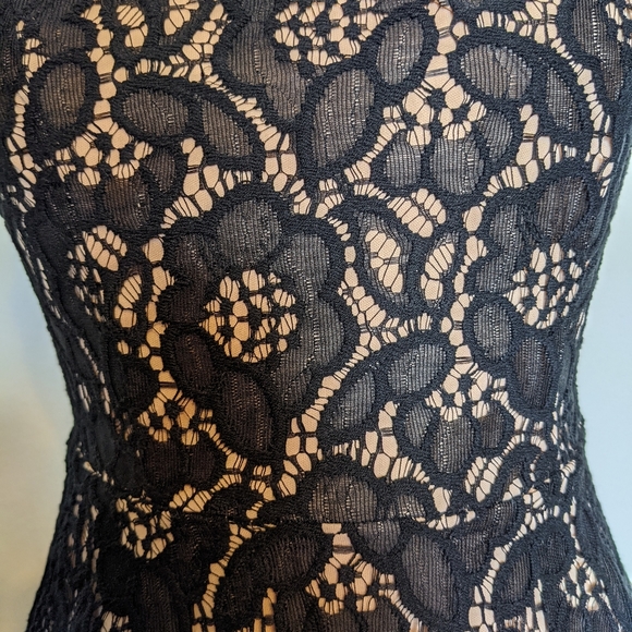 Black Lace Dress - Picture 2 of 5
